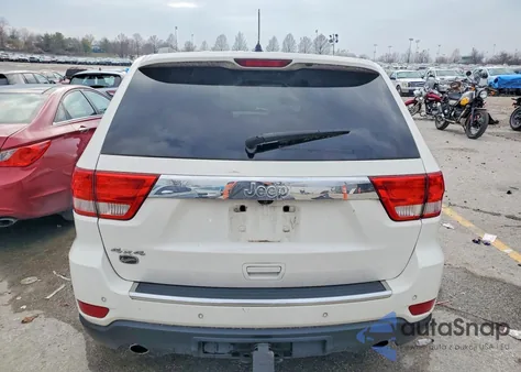 2012 Jeep Grand Cherokee Overland из США, поврежденный, VIN 1C4RJFCTXCC237496